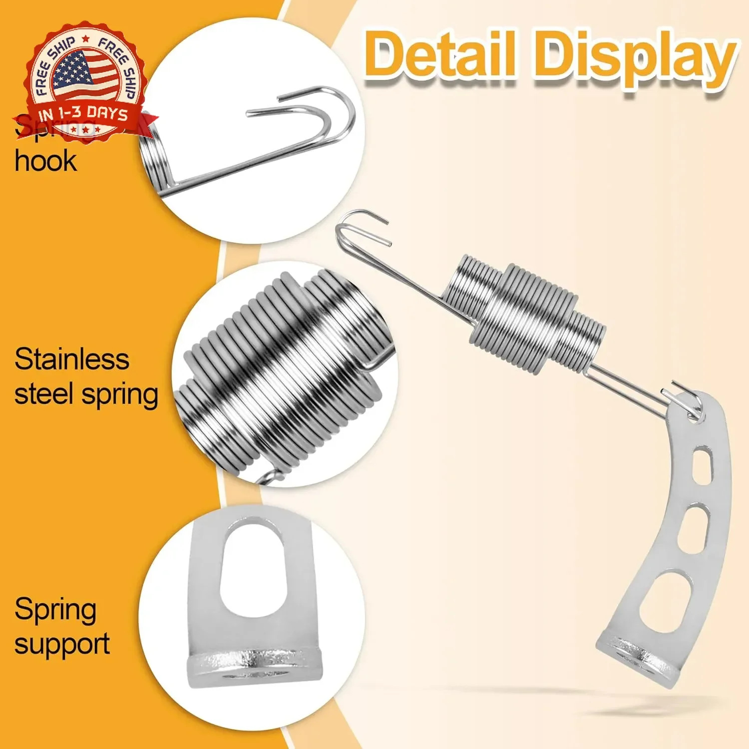 2 Set Carburetor Return Spring & Bracket Kit – 4708 Throttle Return Spring Brack