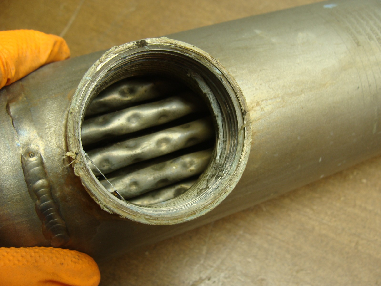 AB TITANIUM SHELL & TUBE HEAT EXCHANGER SP-155T-S 155,000 BTU/HR
