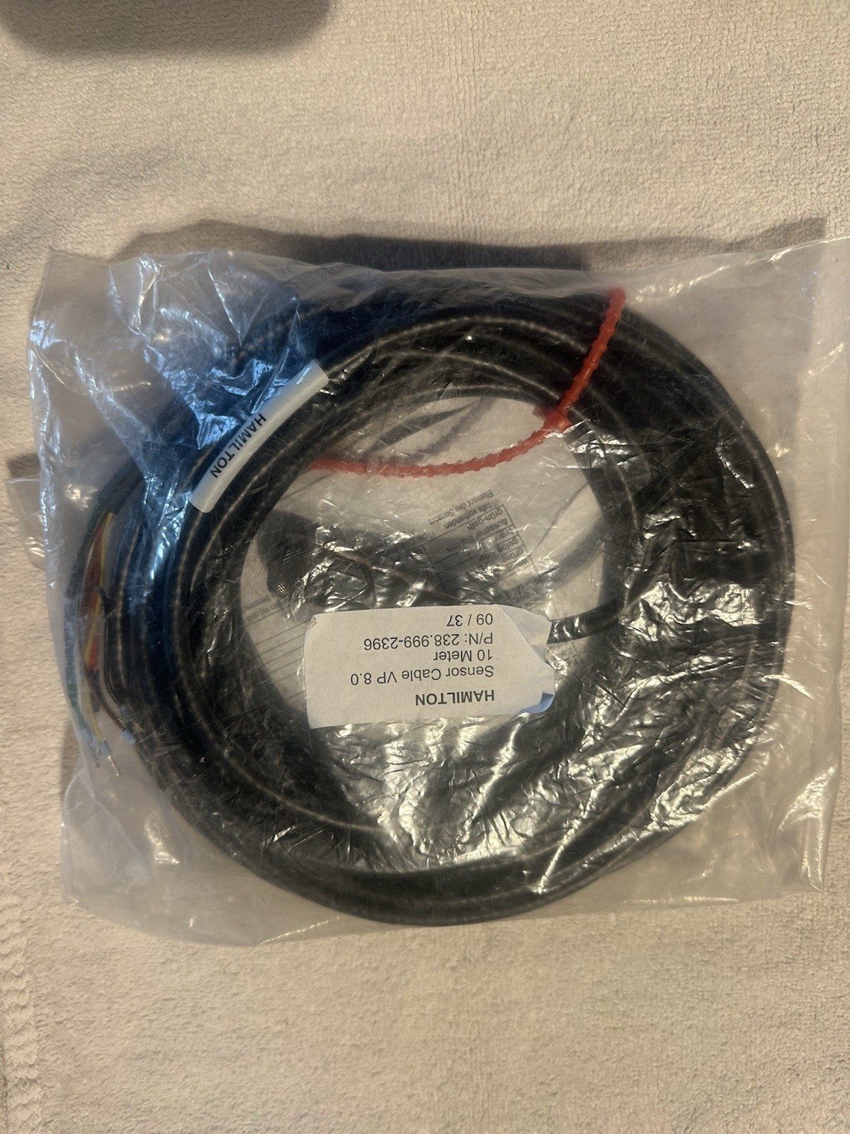 HAMILTON 355218 Sensor Cable VP 8.0 DC 8′ #214715-DA6