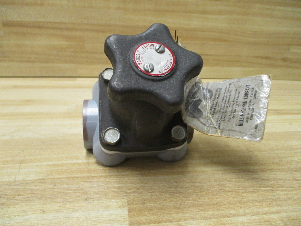 Hills-McCanna J 6700A Standard Valve J6700A