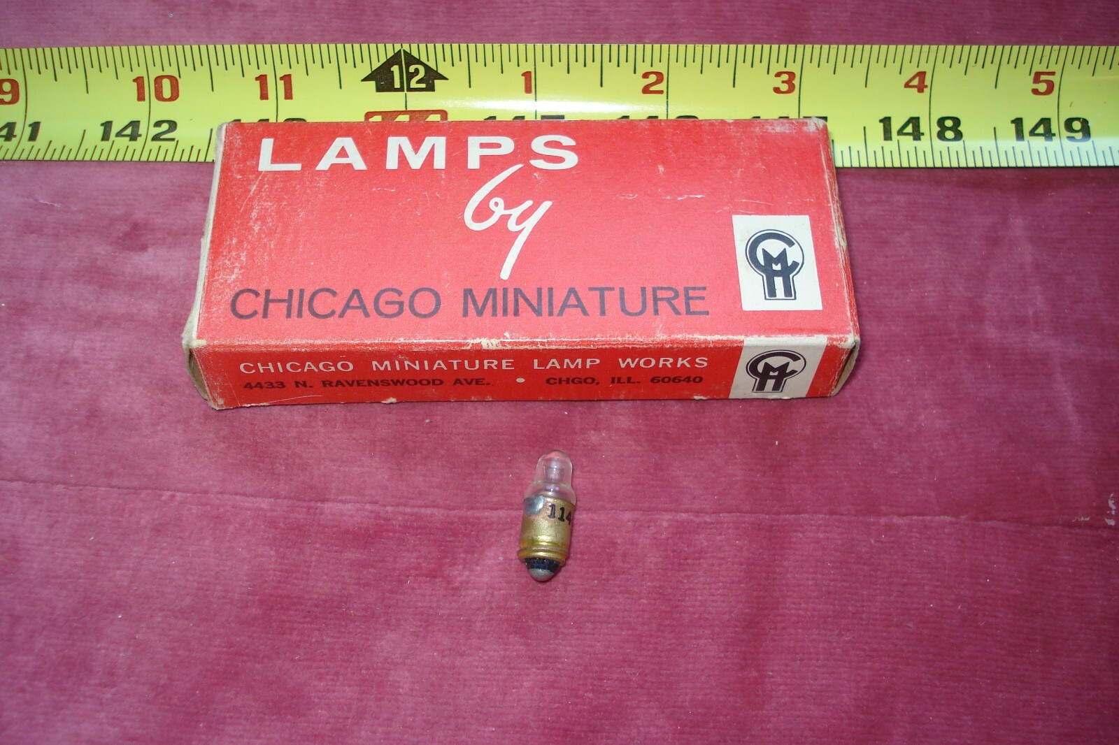 (0673.) Chicago Miniature Bulb #114 US Made