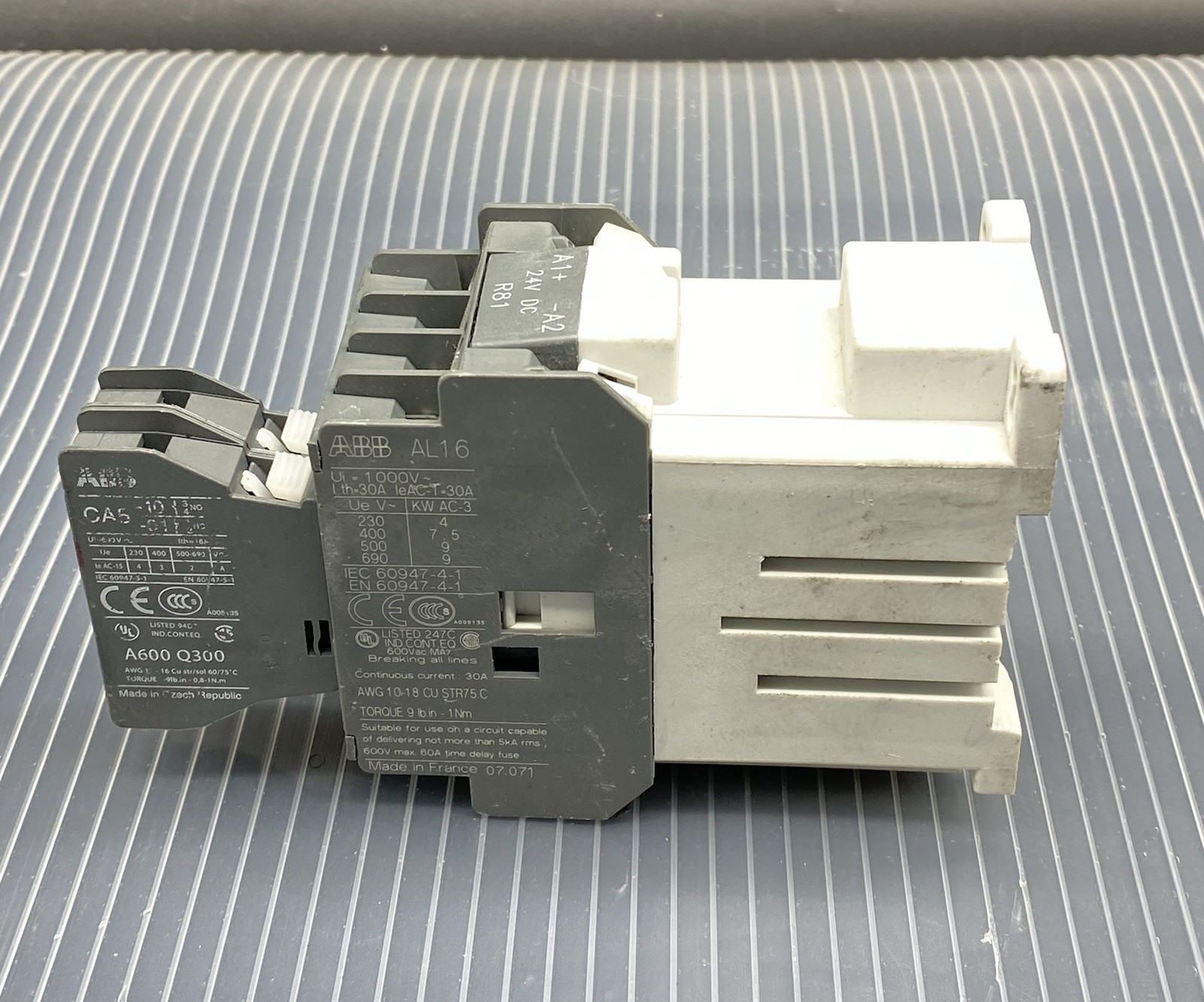 ABB AL16-40-00 Contactor With CA5-10