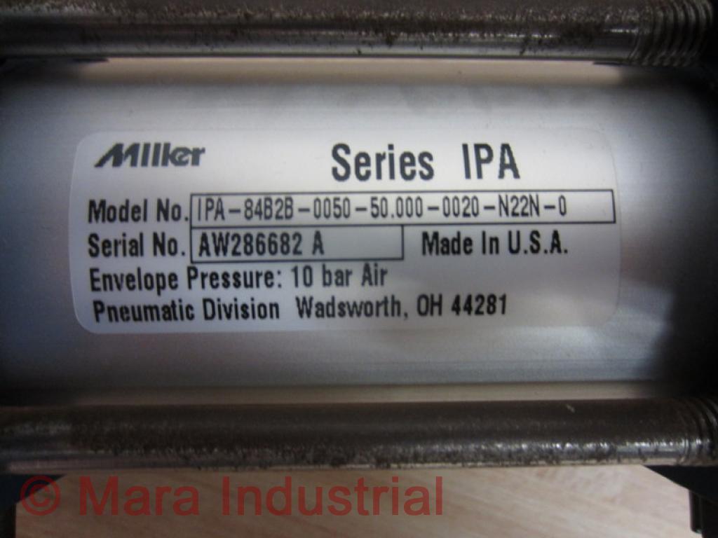 Miller IPA-84B2B-0500-50.000-0020-N22N-0 Cylinder