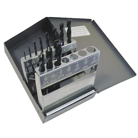 Cle-Line C21101 11Pc 1/16-3/8X1/32 Hss 118 Degree General Purpose Jobber Lngth