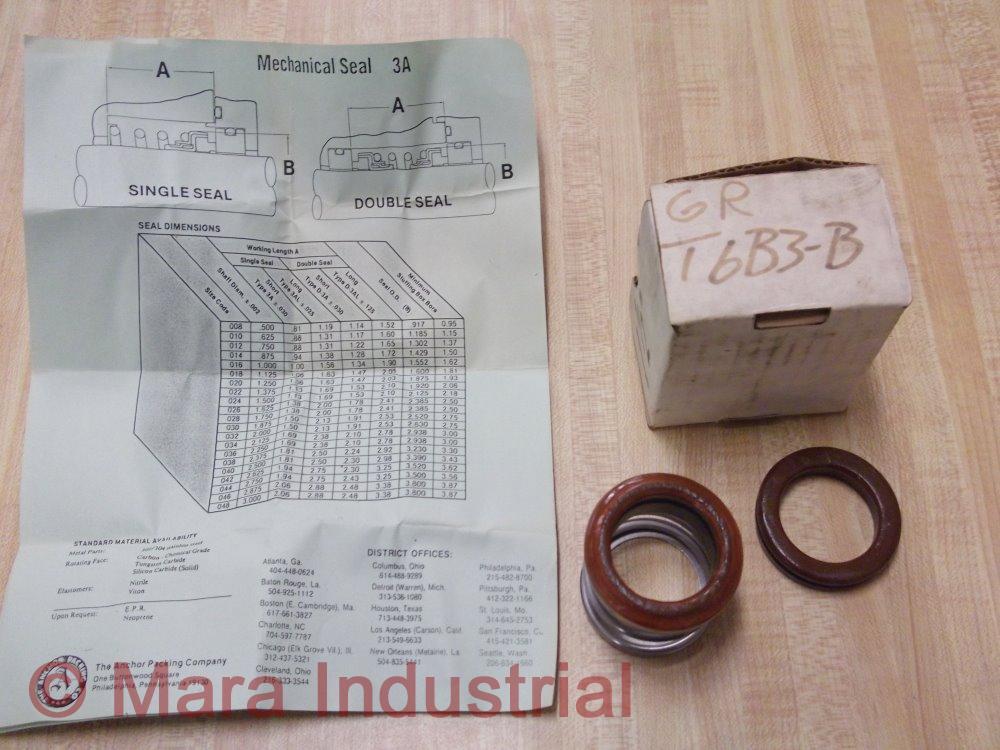 Robco GRT6B3-B Mechanical Seal 1-1/2″