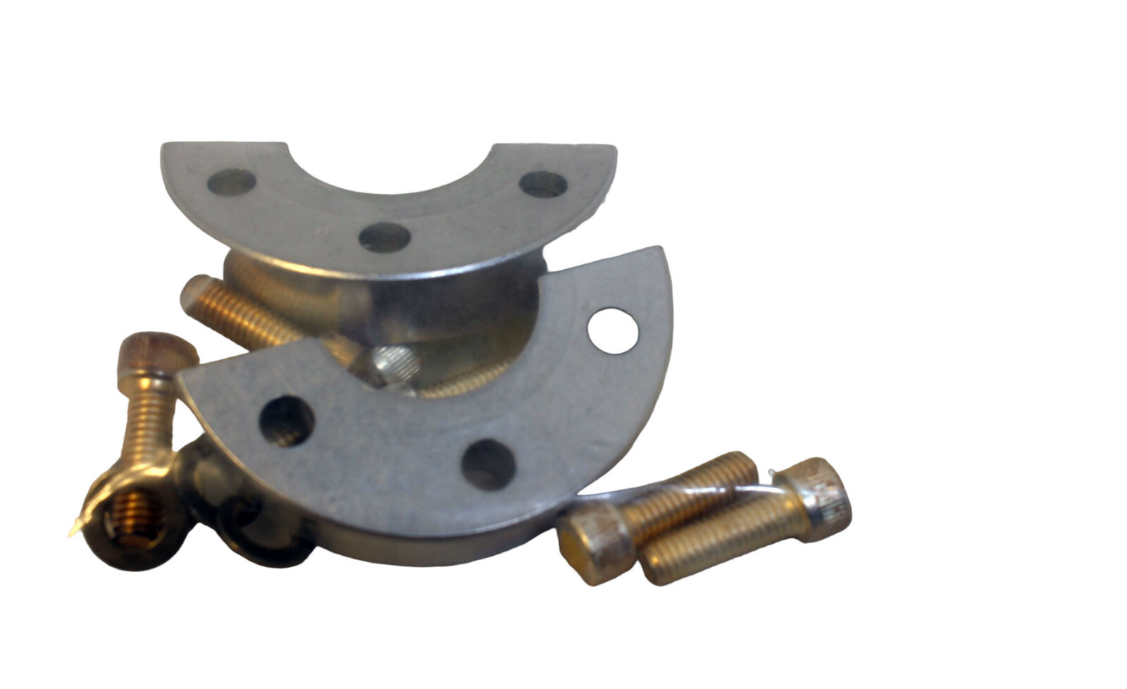 Applied Materials AMAT 0690-01631 Split Flange Bulkhead Assembly NW16, AL