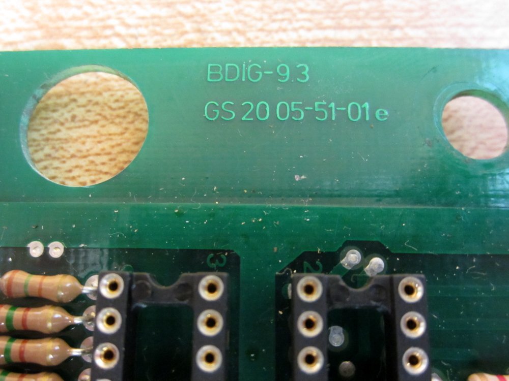 Klaschka GS2005-51-01 Circuit Board BDIG-9.3