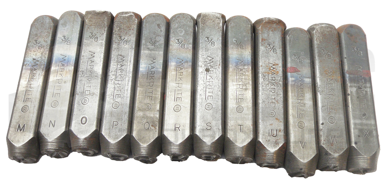 HANSON G12440 36 PIECE STEEL STAMP SET