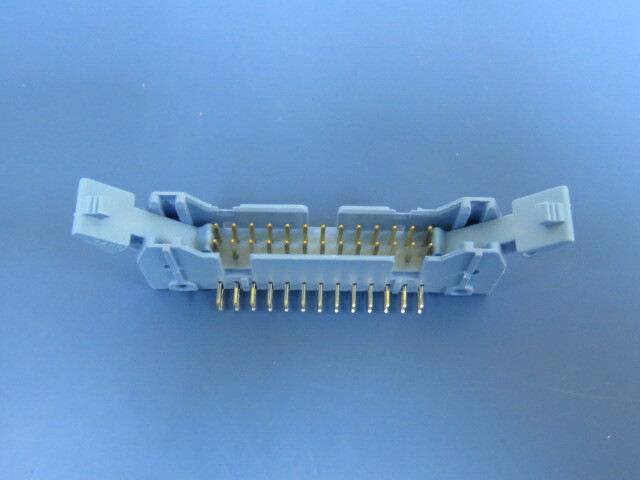 THOMAS AND BETTS 609-2604ES Qty of 14 per Lot Header Connector, PCB Mount, Rece