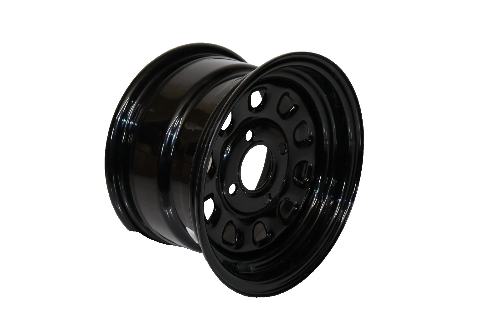 ITP D12F511 12″ x 7″ Steel Wheel , Black (New)
