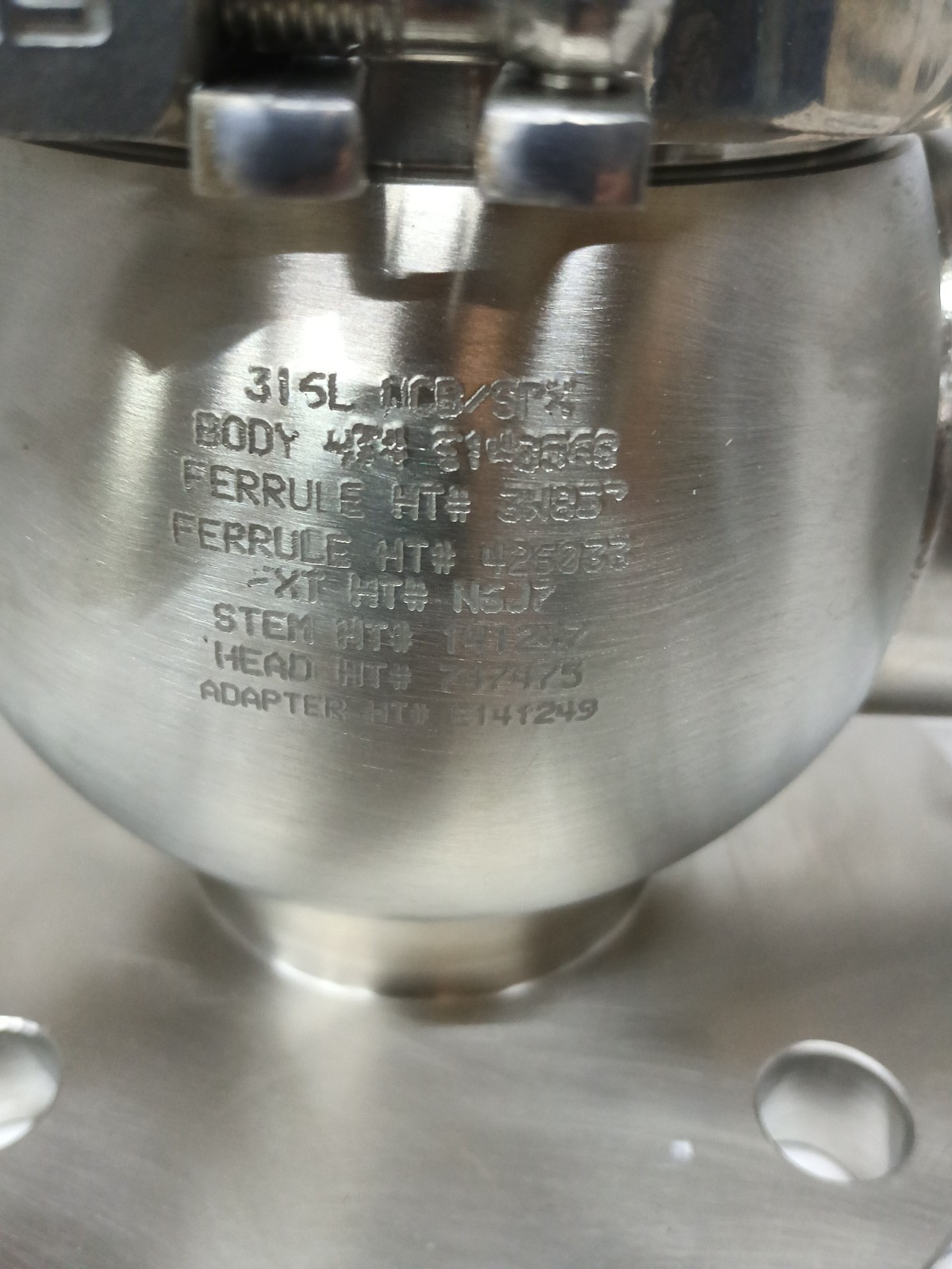 SPX-WAUKESHA CHERRY-BURRELL 316L S.S W6102253 ACTUATOR VALVE