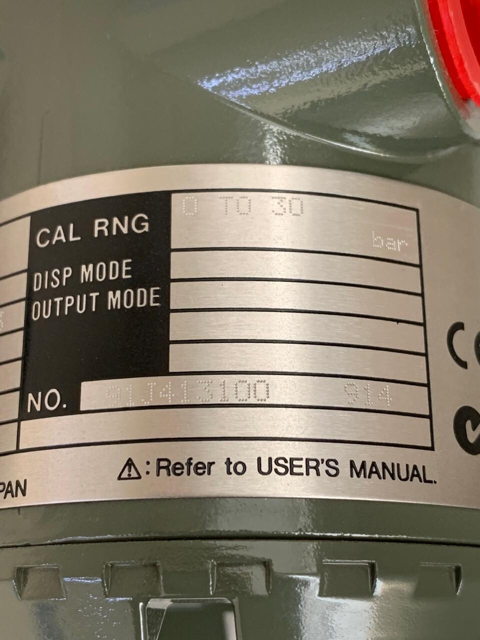 Yokogawa / Transmitter / EJA430A / S1 / MWP 30 BAR, CAL. RNG 0-30 BAR