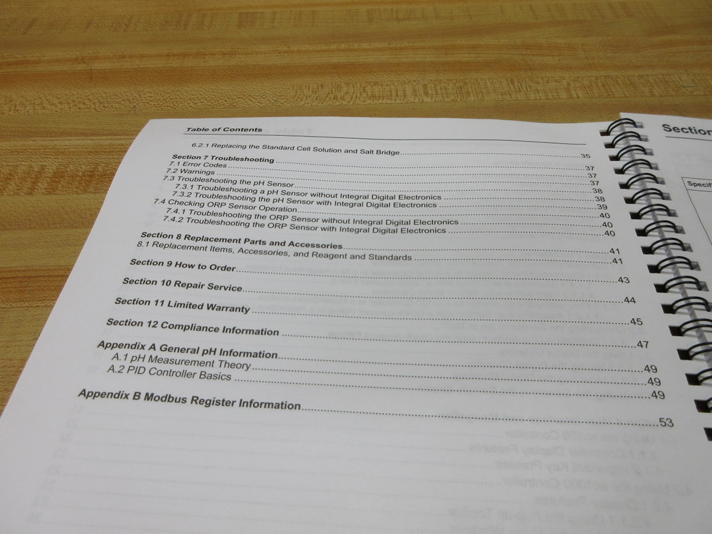 Hach 6120218 pH/ORP Sensors User Manual