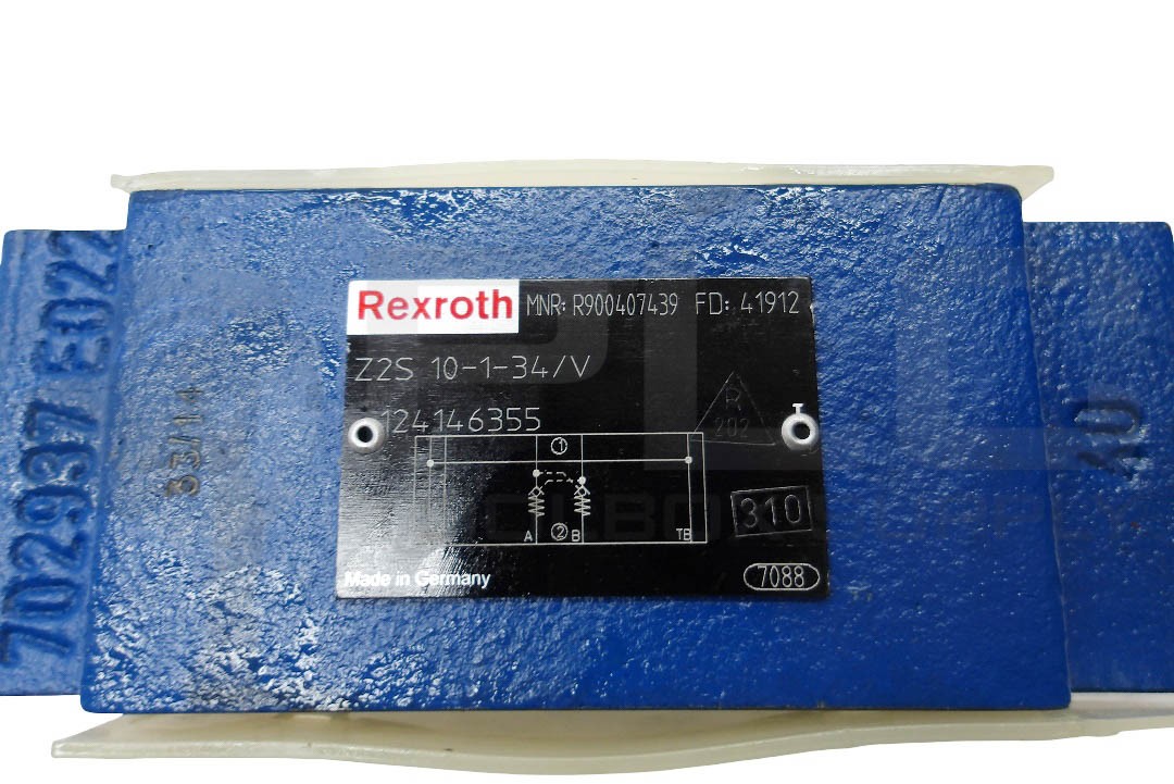 NEW REXROTH R900407439 HYDRAULIC CHECK VALVE Z2S 10-1-34/V 124146355