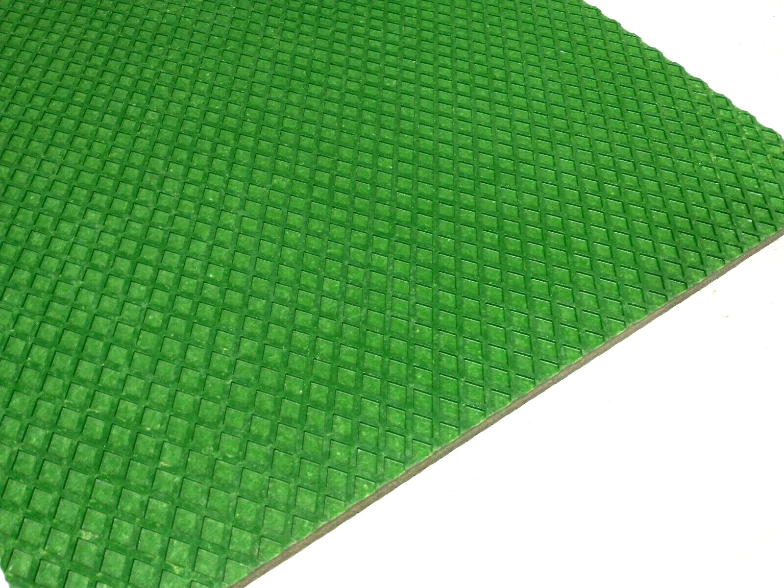 Heavy Duty Industrial Green Textured Rubber Mat 39.5″ x 20″ x 5/8″ Thick