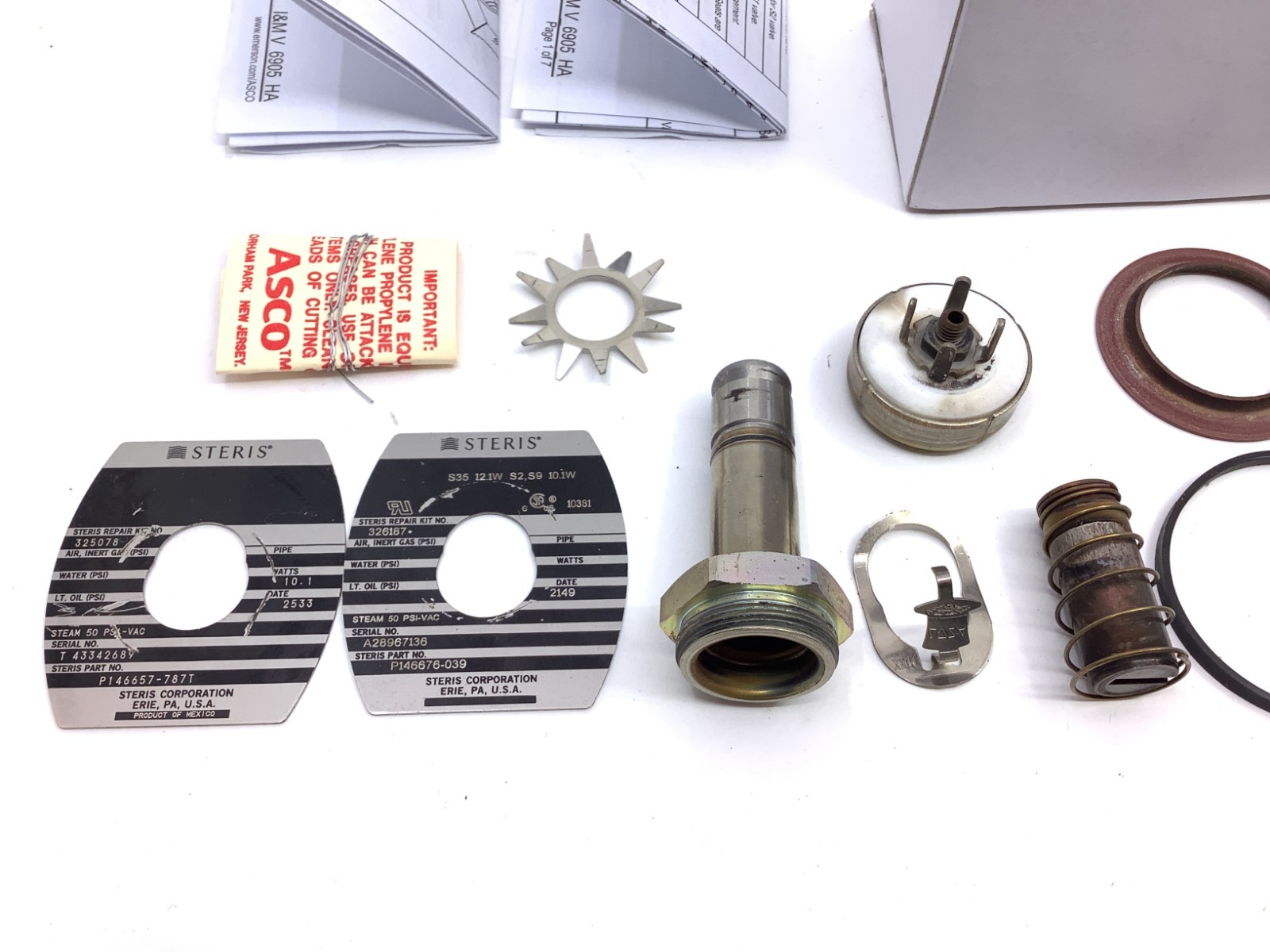 Steris P764334-471 KIT MANIFOLD REPAIR for Amsco Steam Sterilizer 325078