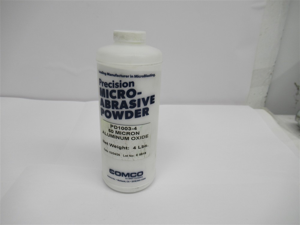 Comco PD1003-4 , Precision Micro Abrasive Powder 50 Micron Aluminum Oxide, 4 Lbs