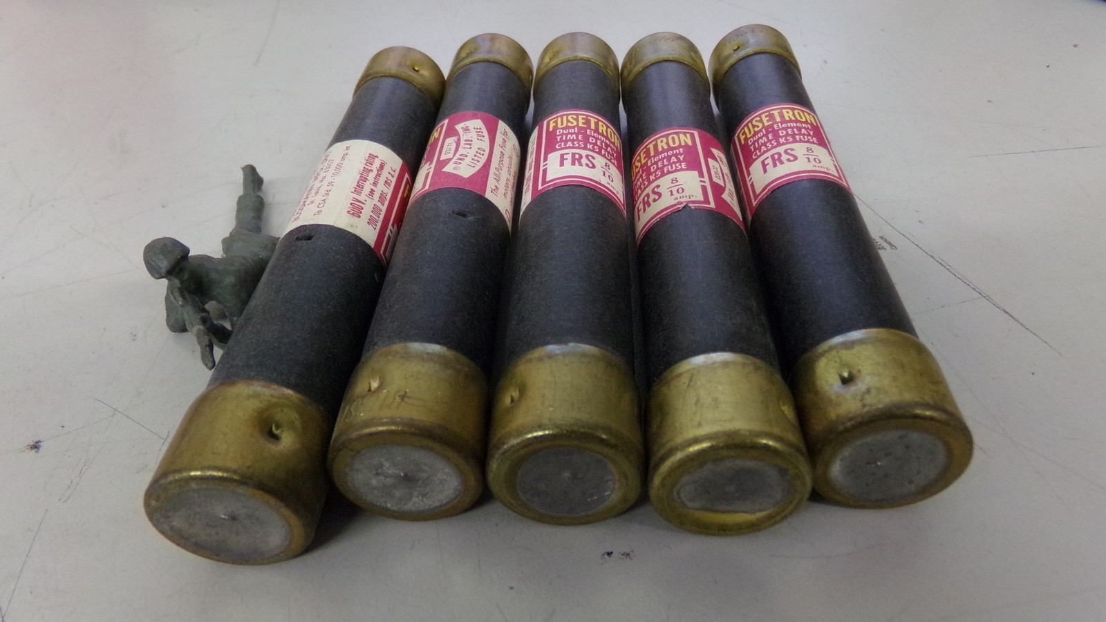 Fusetron FRS-R-8/10 Fuses, Lot of 5 *FREE SHIPPING*