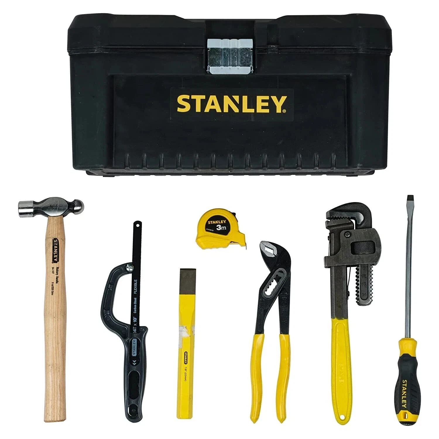 STANLEY PLUMBER-KIT All-in-One Kit for Home & Professional (8-Pieces) with Box