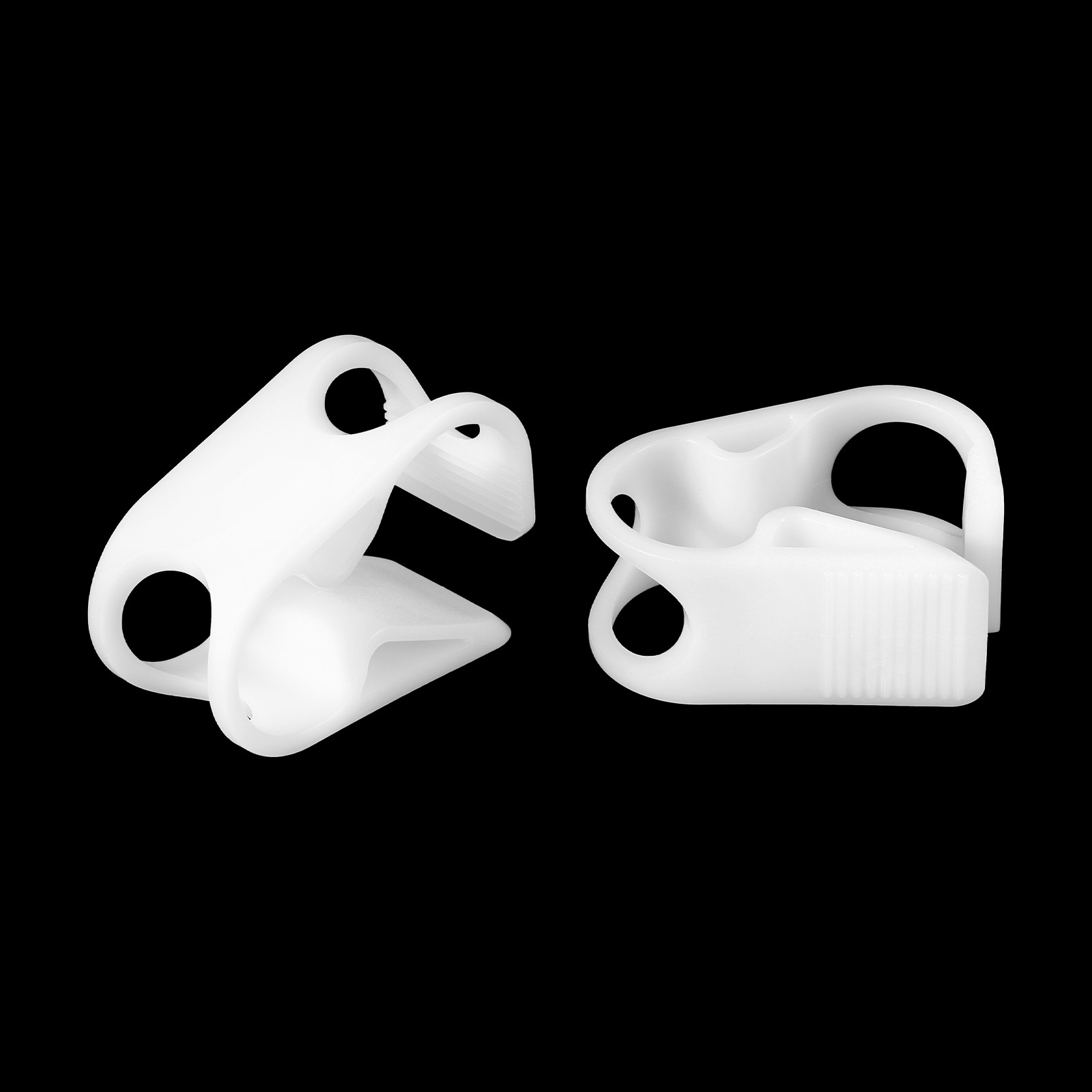 5Pcs Plastic Tube Clamps 3/8″ – 5/8″ Tube OD Flow Control Hose Clamp White