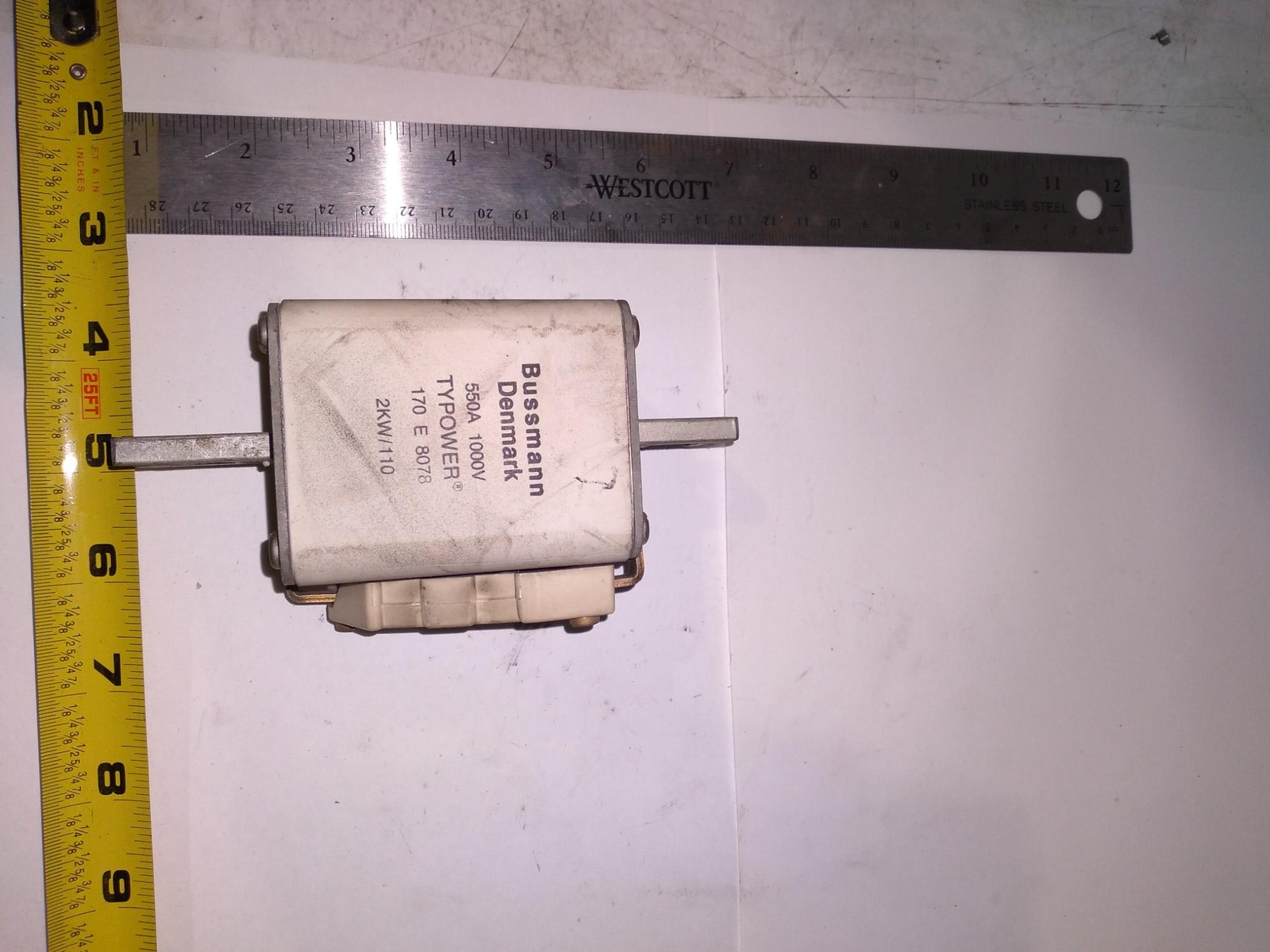 BUSSMANN TYPOWER 170 E 8078 550A 1000V 2KW/110