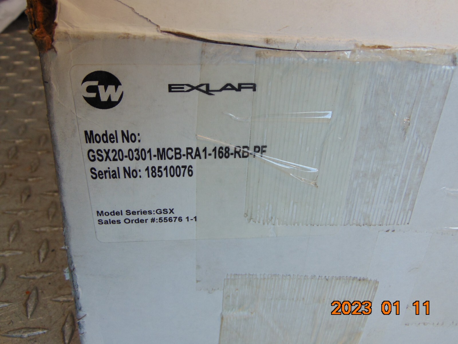 EXLAR GSX20-0301-MCB-RA1-168-RB-PF LINEAR ACTUATOR 2″ FRAME 3″ STROKE .1″ LEAD