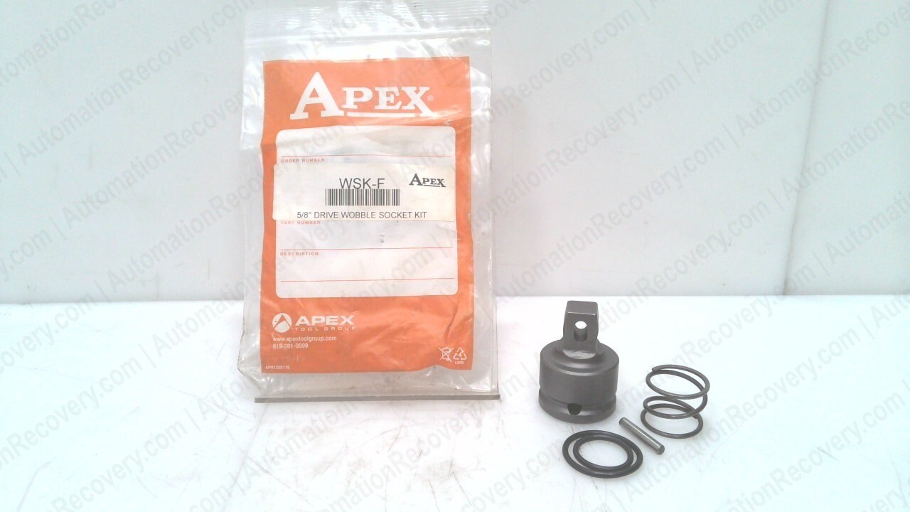 APEX WSK-F, WOBBLE SOCKET ADAPTER KIT, FOR 5/8″ SQUARE DRIVE SOCKET,, NE #333992
