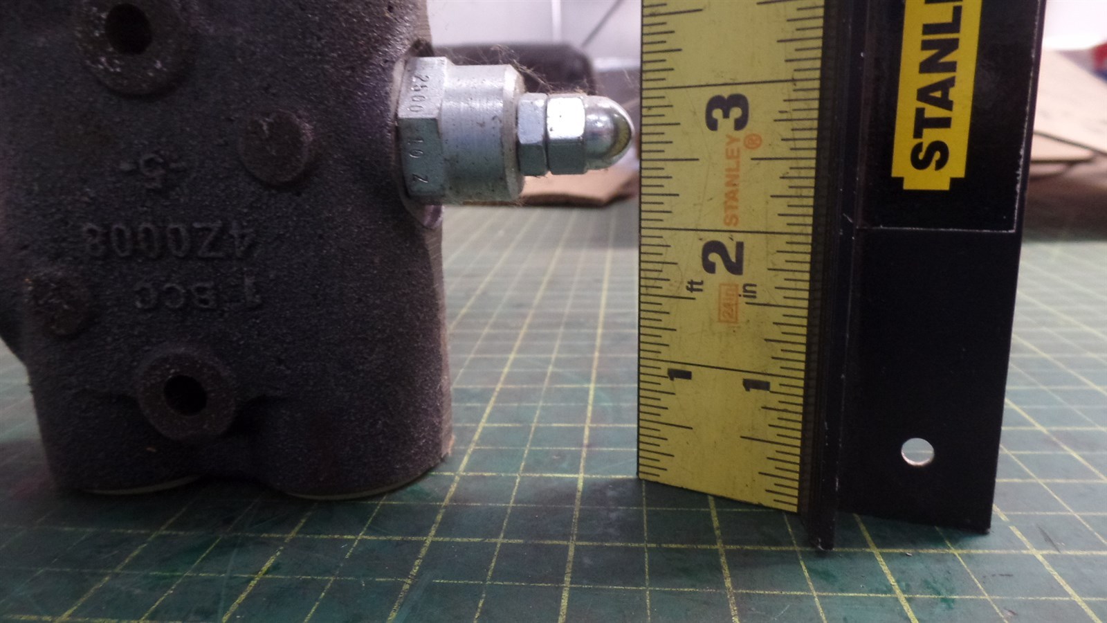 TROJAN O&K 10210102400 CROSS OVER RELIEF VALVE 2500-10-Z-E08, TEREX 10-210102400