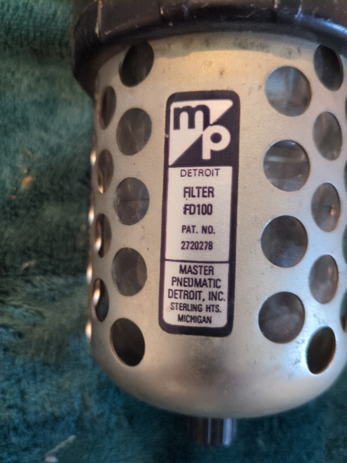 Master Pneumatic Lubricator FD100 Boiler For Air Power Tools Possible NOS