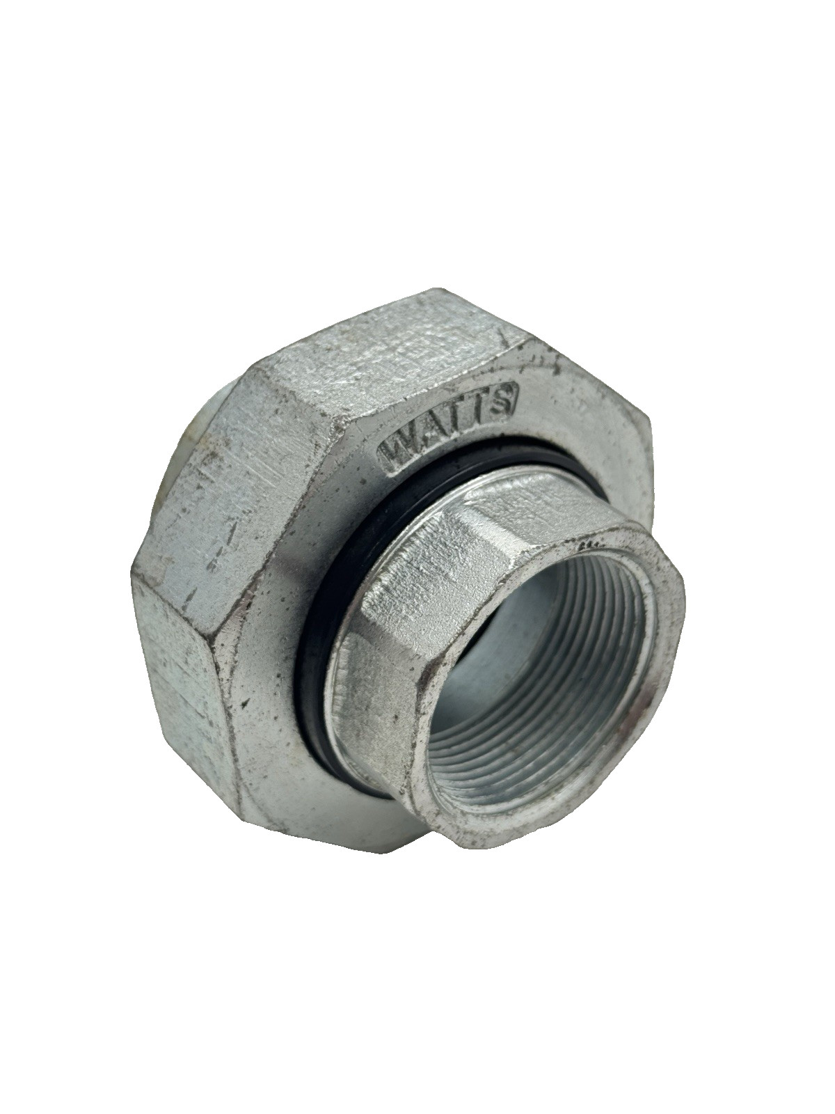 1-1/2″ Watts Dielectric Union Threaded FNPT Connections Zinc Plated Galvanized