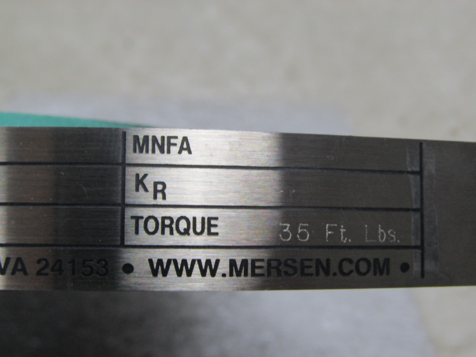 💥NEW MERSEN 3″ GRAPHILOR BURST DISC SERIES 3 125 PSIG @ 72°F 17123 SCFM 35′ LBS