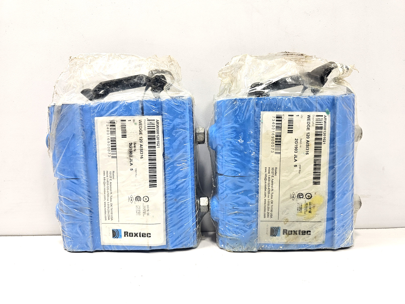 ROXTEC WEDGE 120 MADE IN USA LOT OF 2
