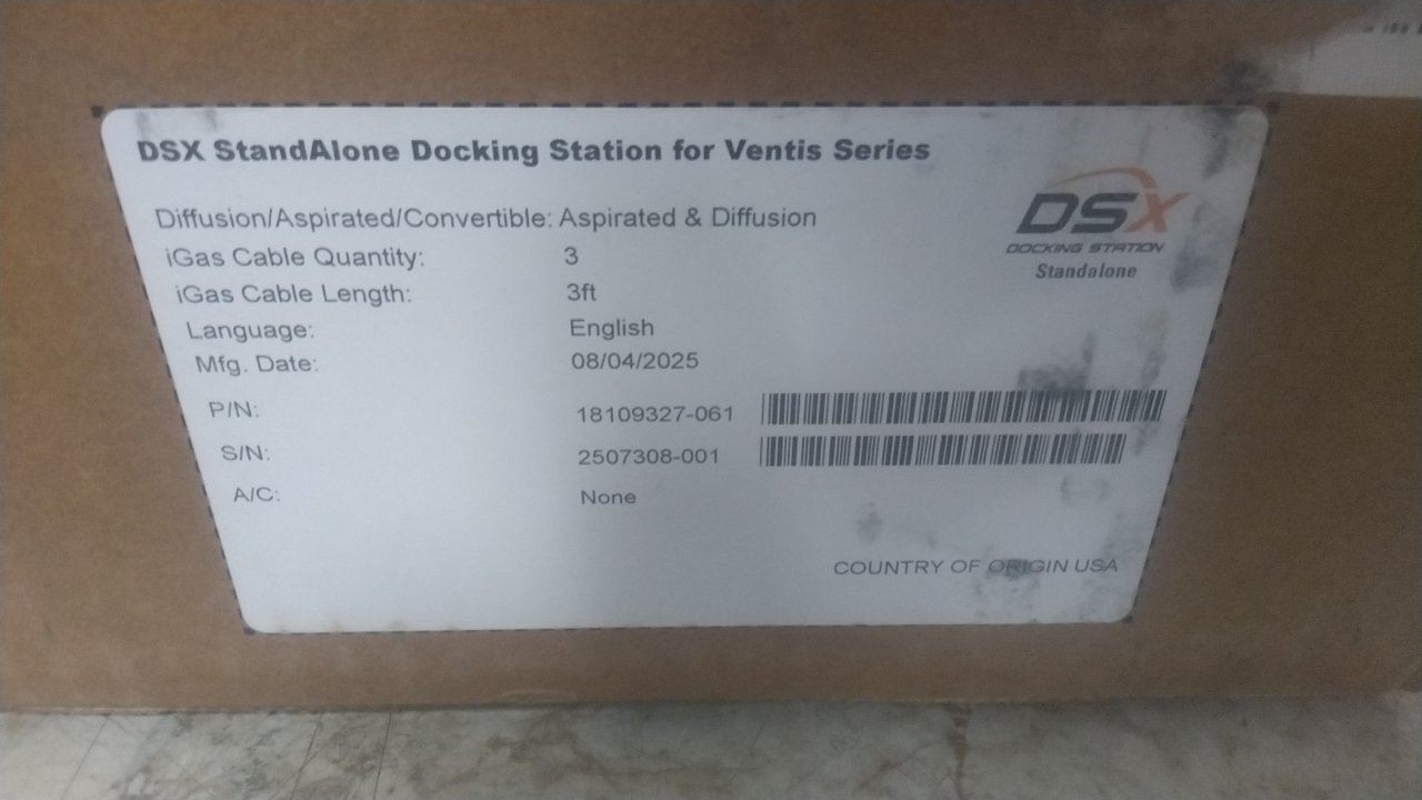 Industrial Scientific 18109327 100 to 240VAC 3 Port Docking Station