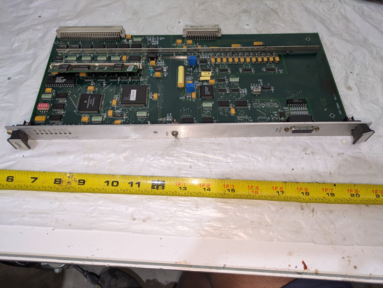 VAN DORN PCB PC330-021 REV C TEMPRATURE CARD