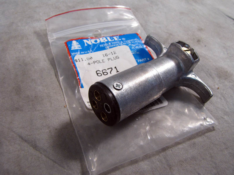 Noble 16-12 GA 4-Pole Plug 6671 NEW