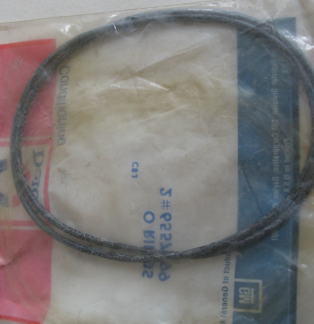 New NOS GM ACDelco A/C Compressor O – Rings Qty. 2 6557399