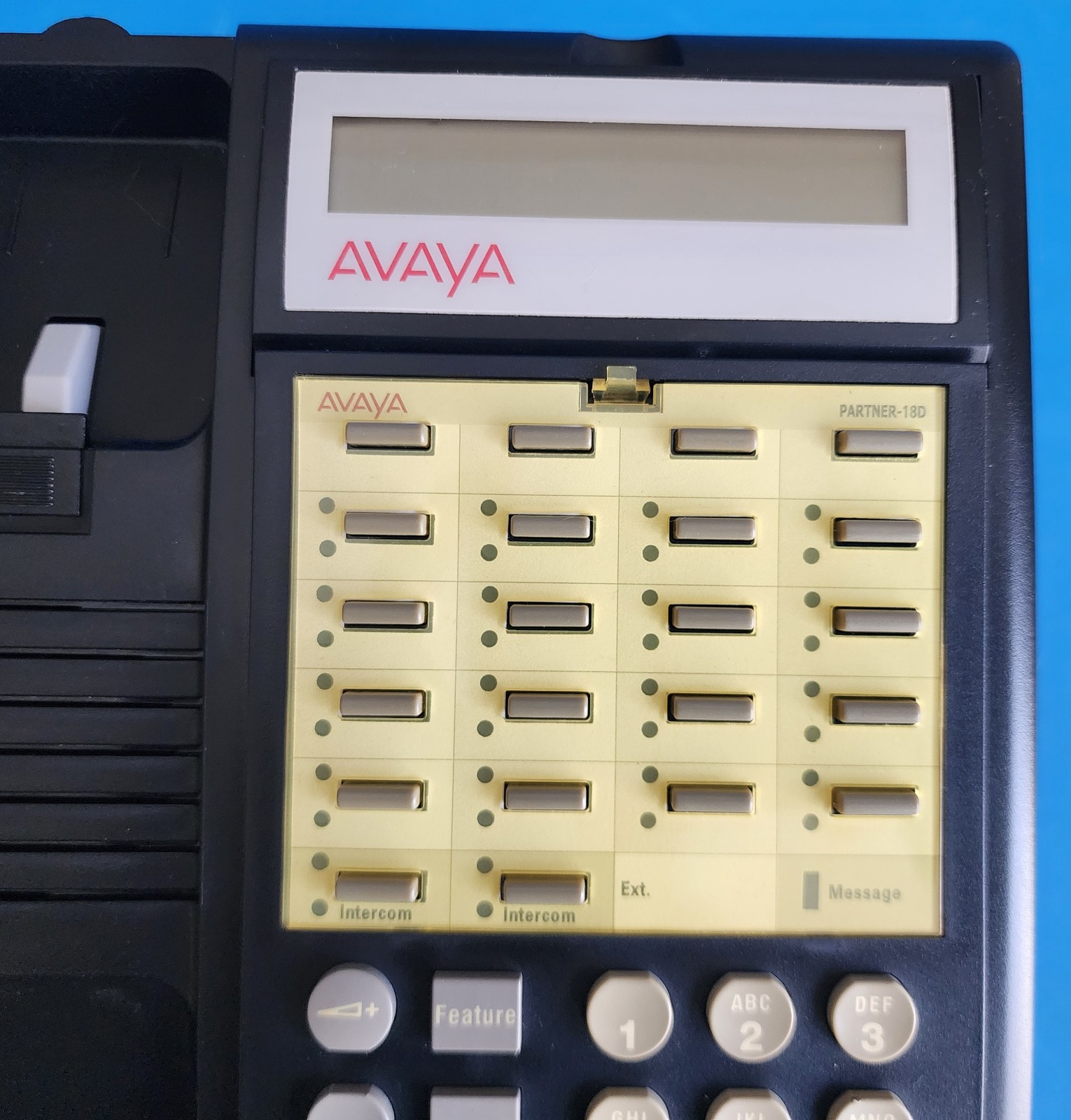 Avaya Lucent Partner 18D 108883257R Black Business Telephone With Base