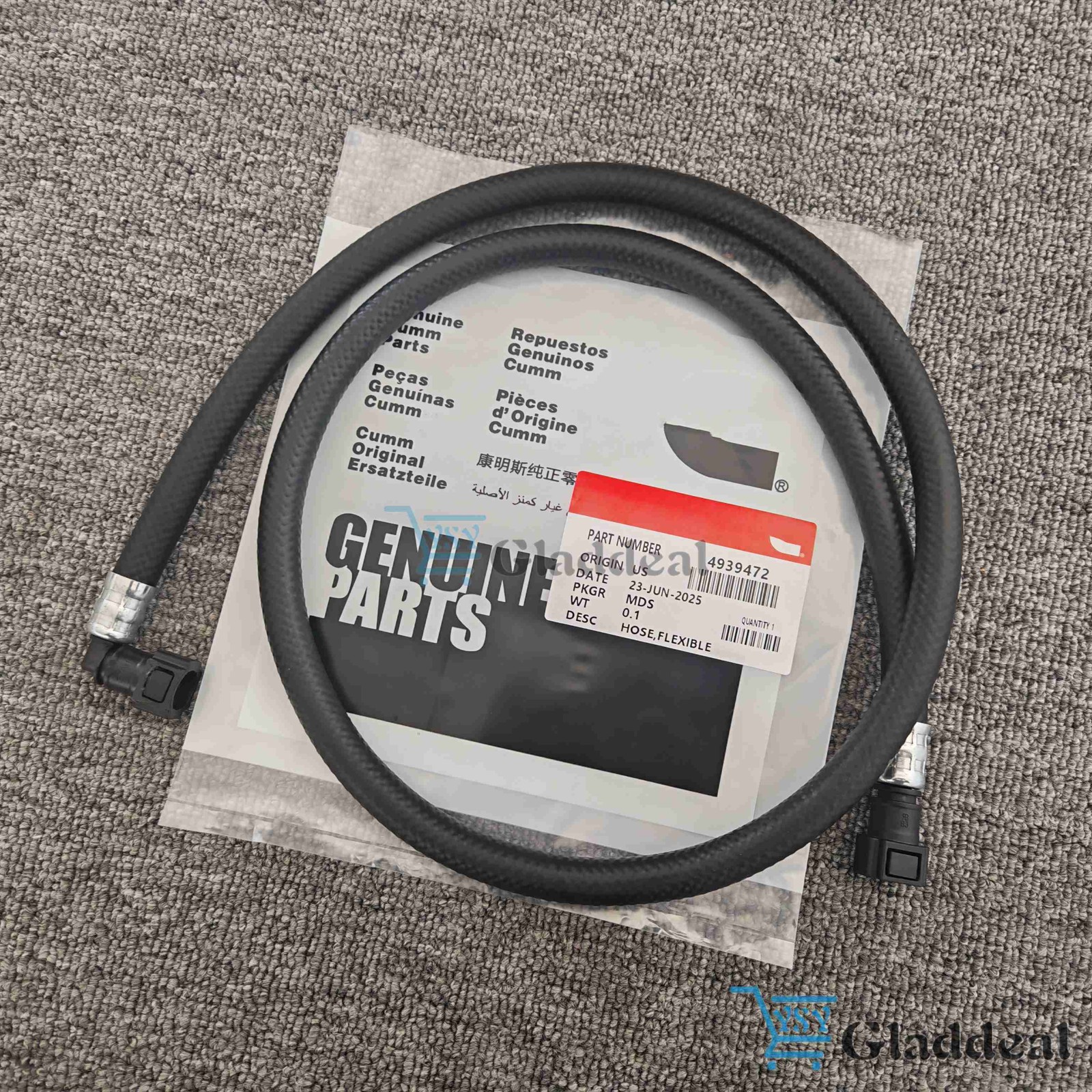 HOSE FLEXIBLE For Cummins Onan 4939472