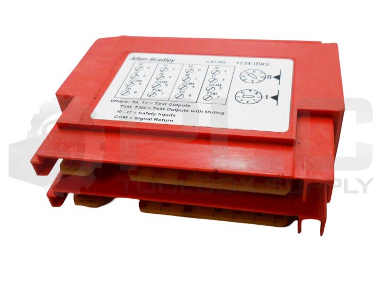 ALLEN BRADLEY 1734-IB8S /B SAFETY SINK INPUT 24VDC *QTY AVAILABLE*