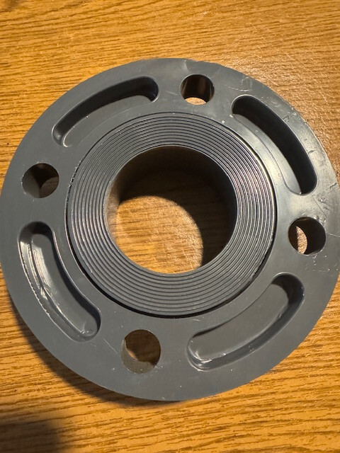 SPEARS 2-1/2” SOC PVC Schedule 80 SCH Flange USA 150 PSI 851-025