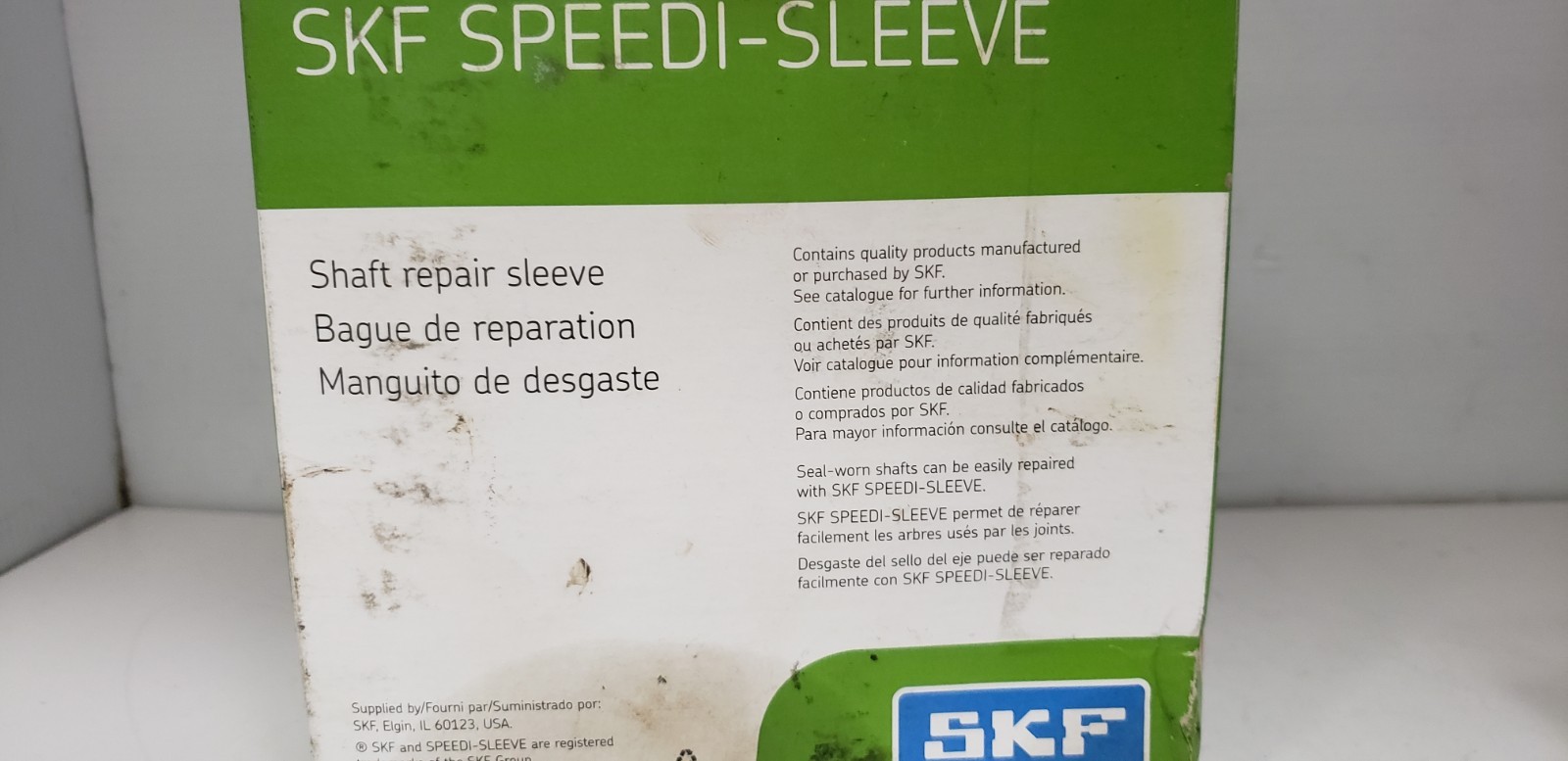 SKF 99463 SPEEDI SLEEVE, SHAFT REPAIR SLEEVE, 4.621 – 4.629, NIB