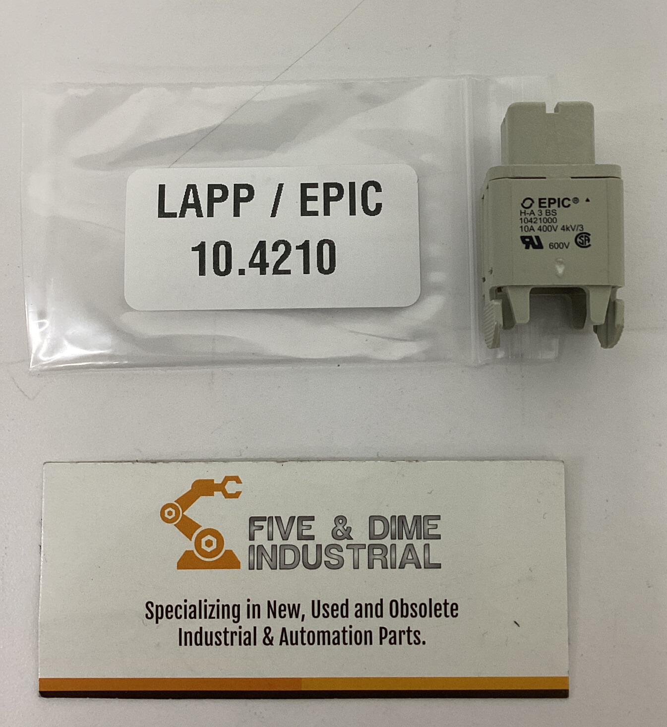 Lapp/Epic 10.4210 / HA-3-BS Female 4-Pin Square Plug (YE243)
