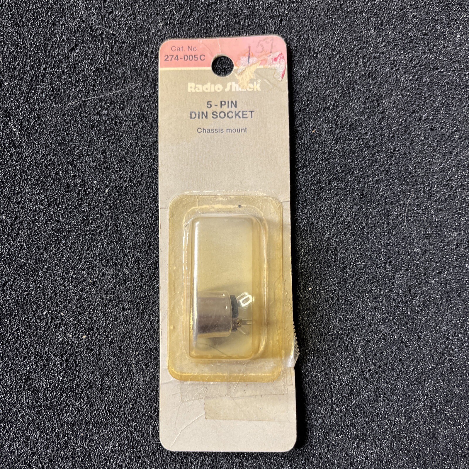 1 Each ~ 274-005C ~ 5-Pin Din Socket ~ RadioShack ~ 274-005C ~ Chassis Mount