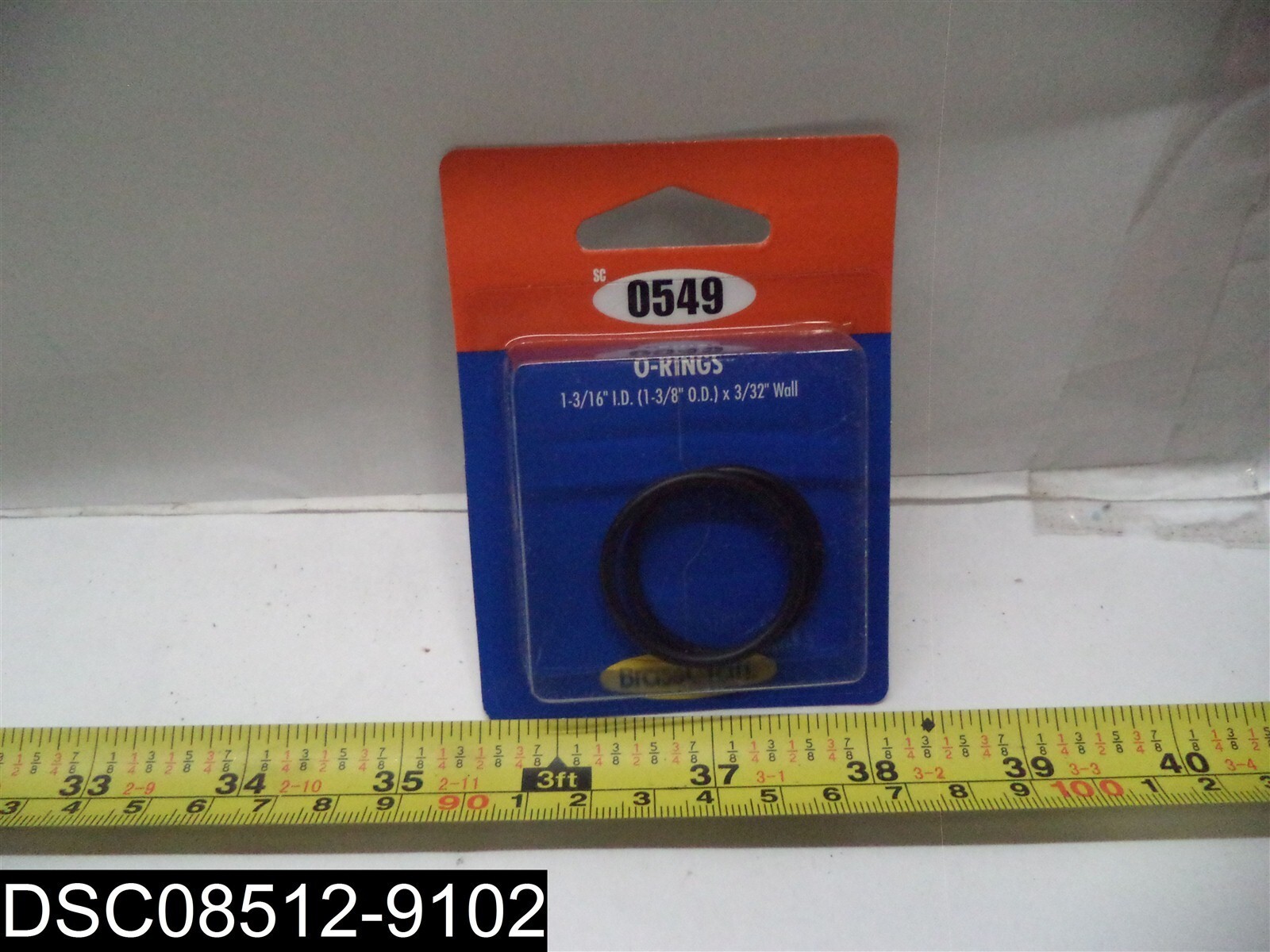 QTY=200(40 Boxes of 5 packs) SC0549 O-Rings 1-3/16 X 1-3/8