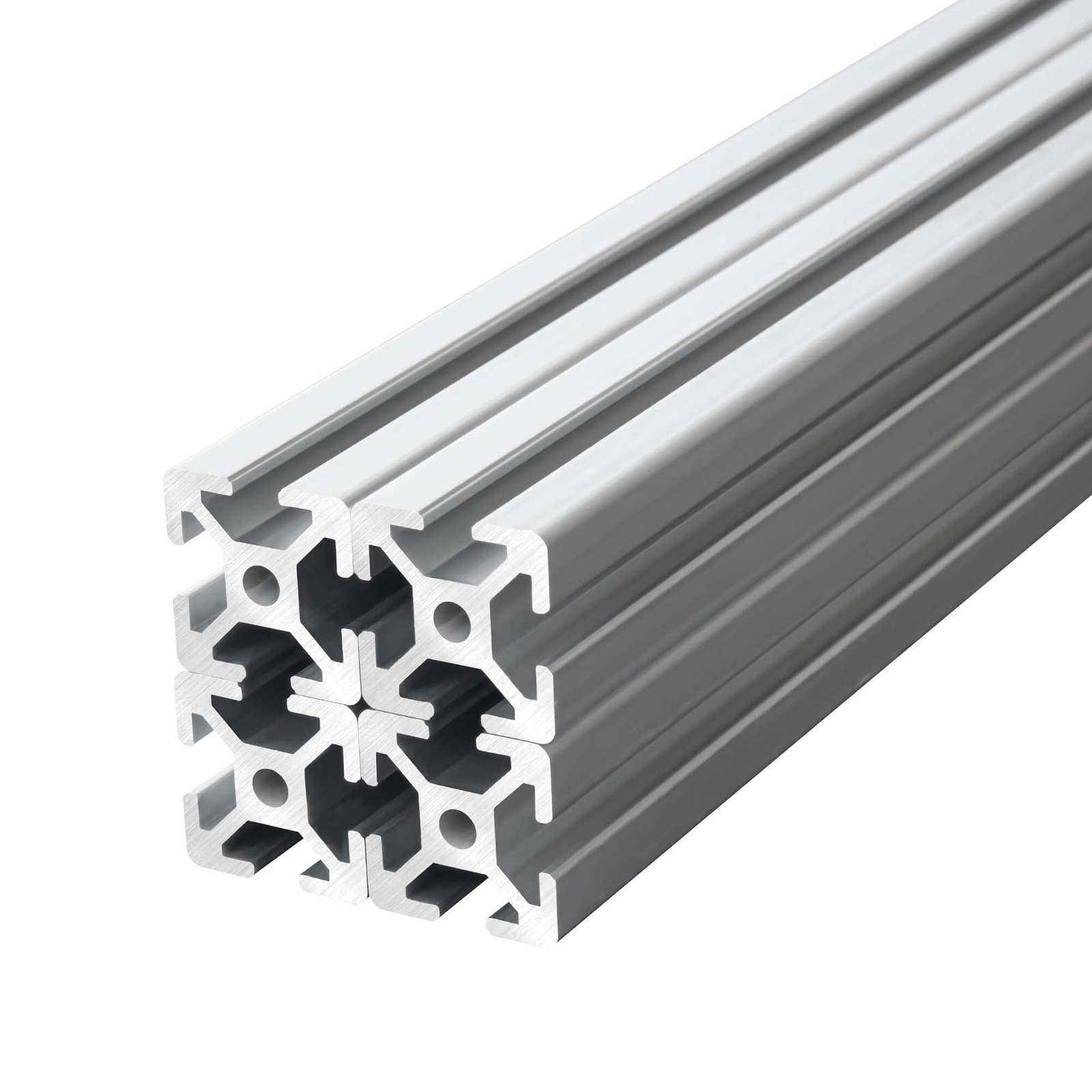 IXGNIJ 1010/10 Series 1 Inch x 1 T Slot Aluminum 1000mm(39.4”), Silver