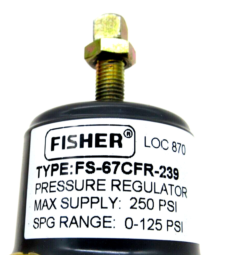 NEW FISHER FS67CFR-239 REGULATOR FS67CFR239
