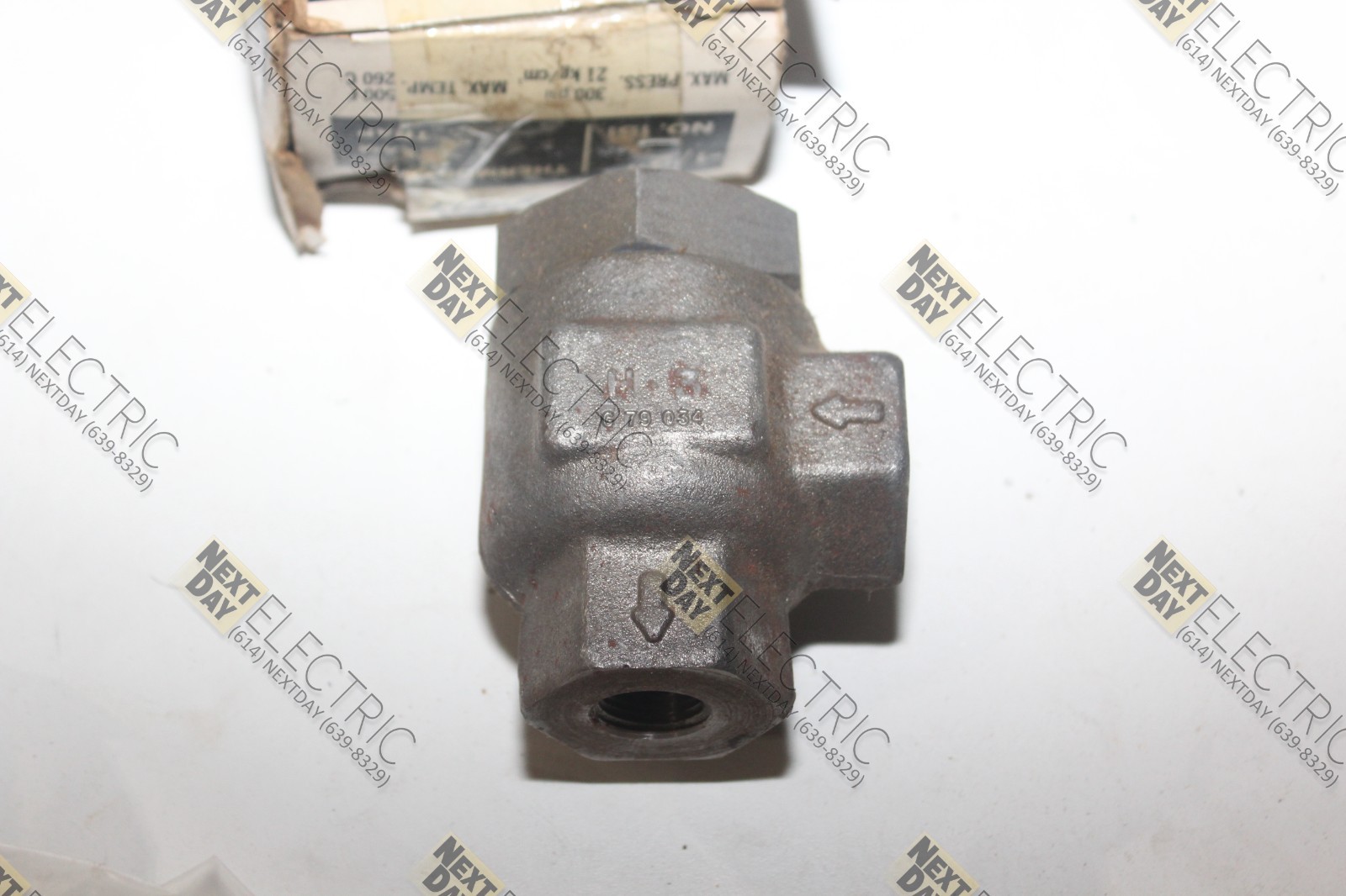 Yarway, G 79 Q34, 1/2″ No. 151 Thermostatic Steam Trap 300S Steel One Way Valve