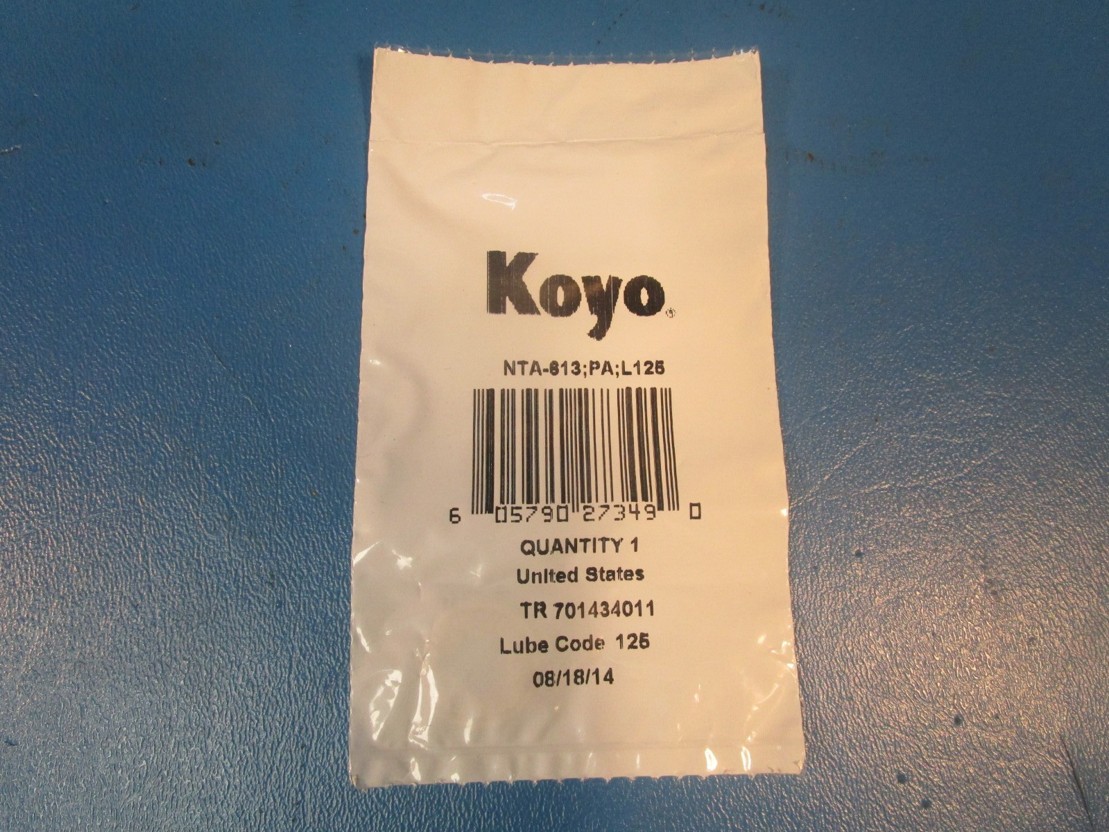 LOT OF 10 KOYO NTA-613 Needle Roller & Cage Thrust Assembly
