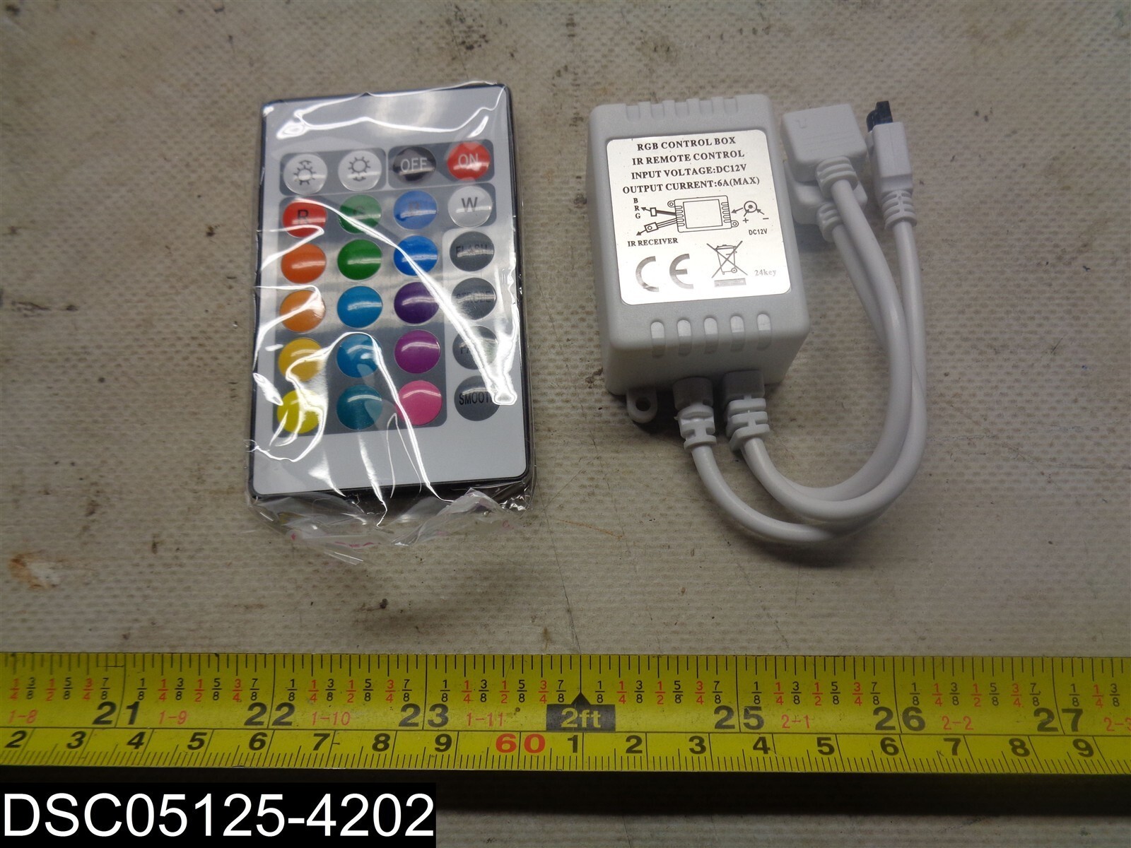 RGB Control Box With IR Remote Control