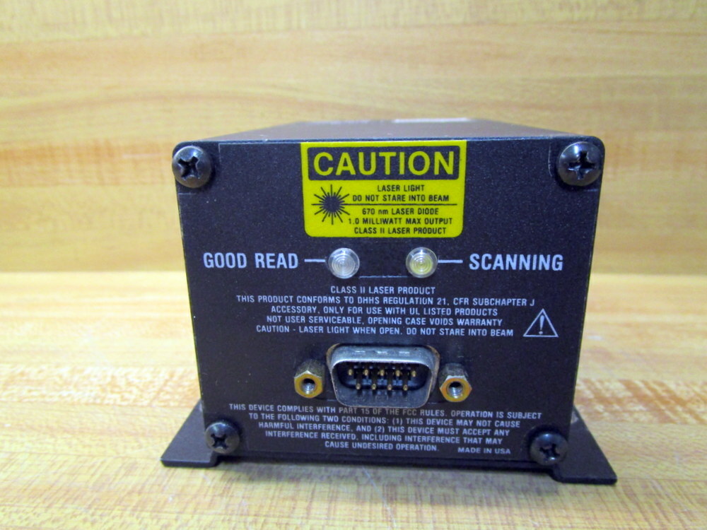 Allen Bradley 2755-LD1-D Bar Code Reader 2755LD1D By Paragon